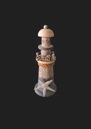 Faro souvenir legno Florida