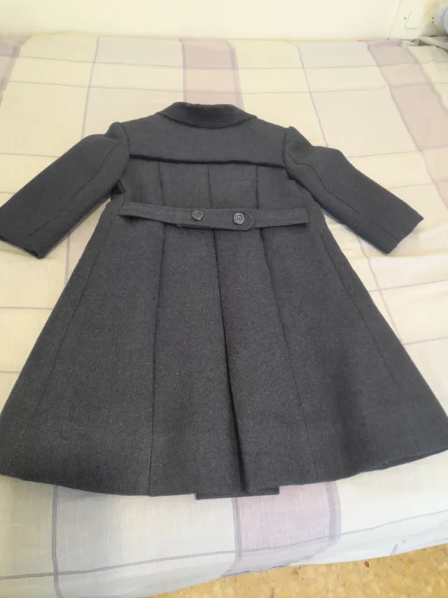Abrigo niña estilo inglés