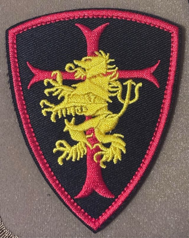 Parche escudo Navy Seal Gold Team con velcro