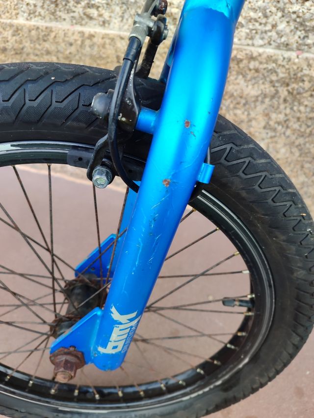 BMX azul