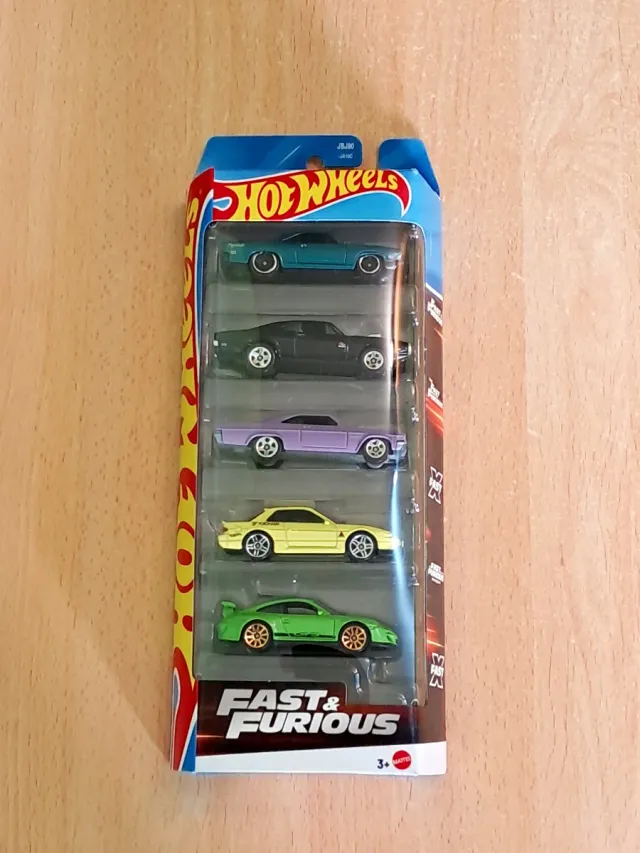 Hot Wheels Pack 5 Fast and Furious