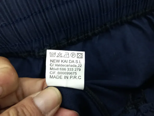 Pantalón elástico azul marino niñ@s L-XL