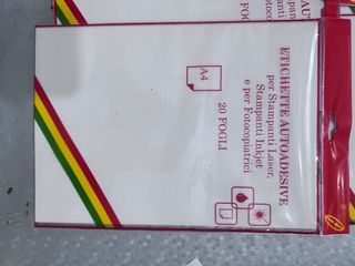 Etichette Autoadesive A4 - 20 Fogli