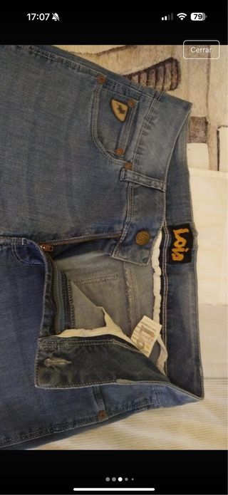 Pantalones vaqueros azules