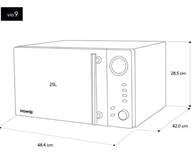 Microondas H.Koenig VIO9 