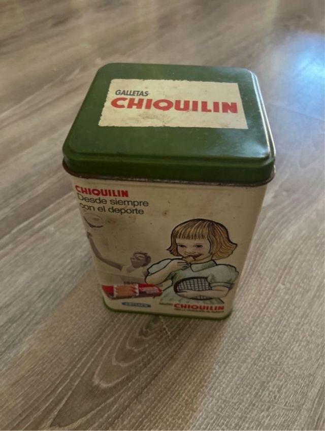 Lote 3 Cajas Metálicas Galletas Chiquilín