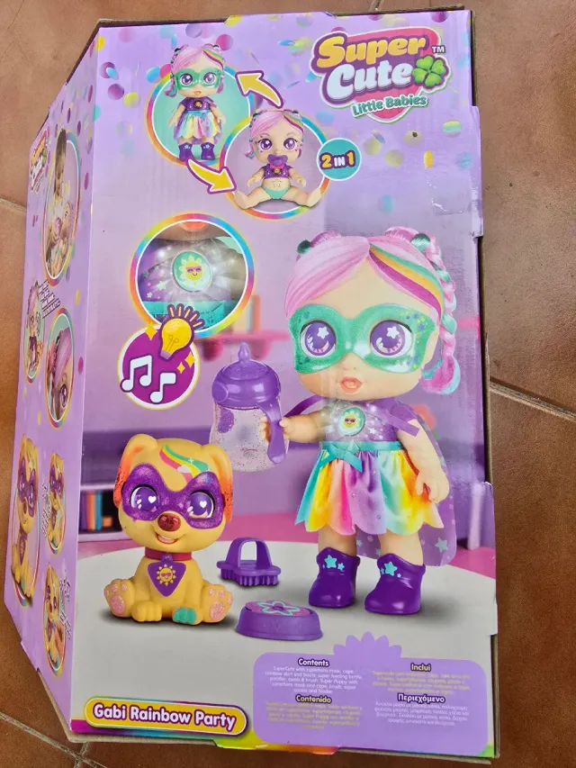 Super Cute Little Babies Gabi Rainbow Party