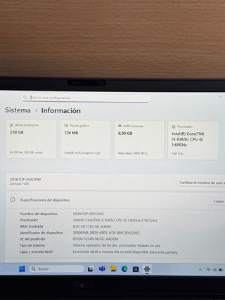 Dell Latitude 7300 i5 / 8Gb / 256Gb