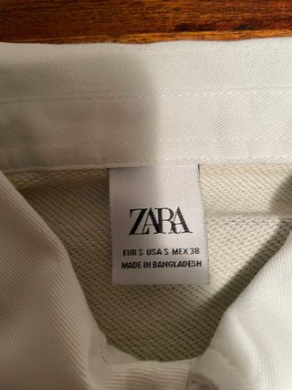 Jersey Zara Rayas Blanco y Negro