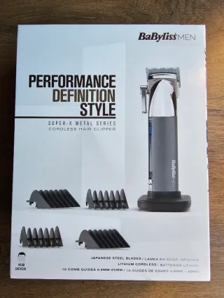 Cortapelos inalámbrico Super-X Metal BaByliss