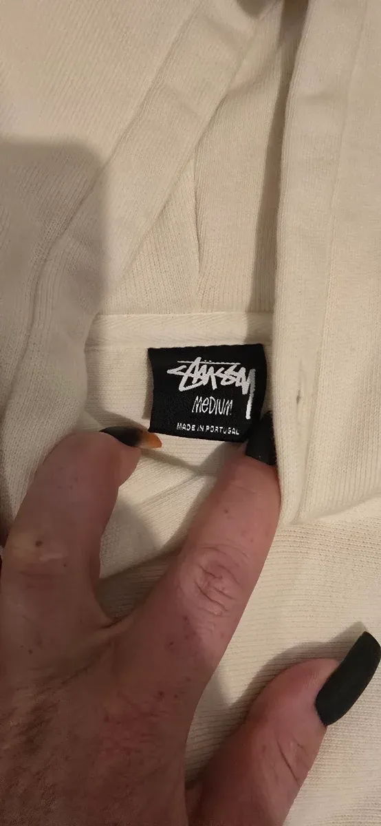 Sweatshirt Stussy Branco Tamanho M