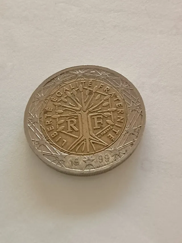 Moneda 2 Euros Francia 1999