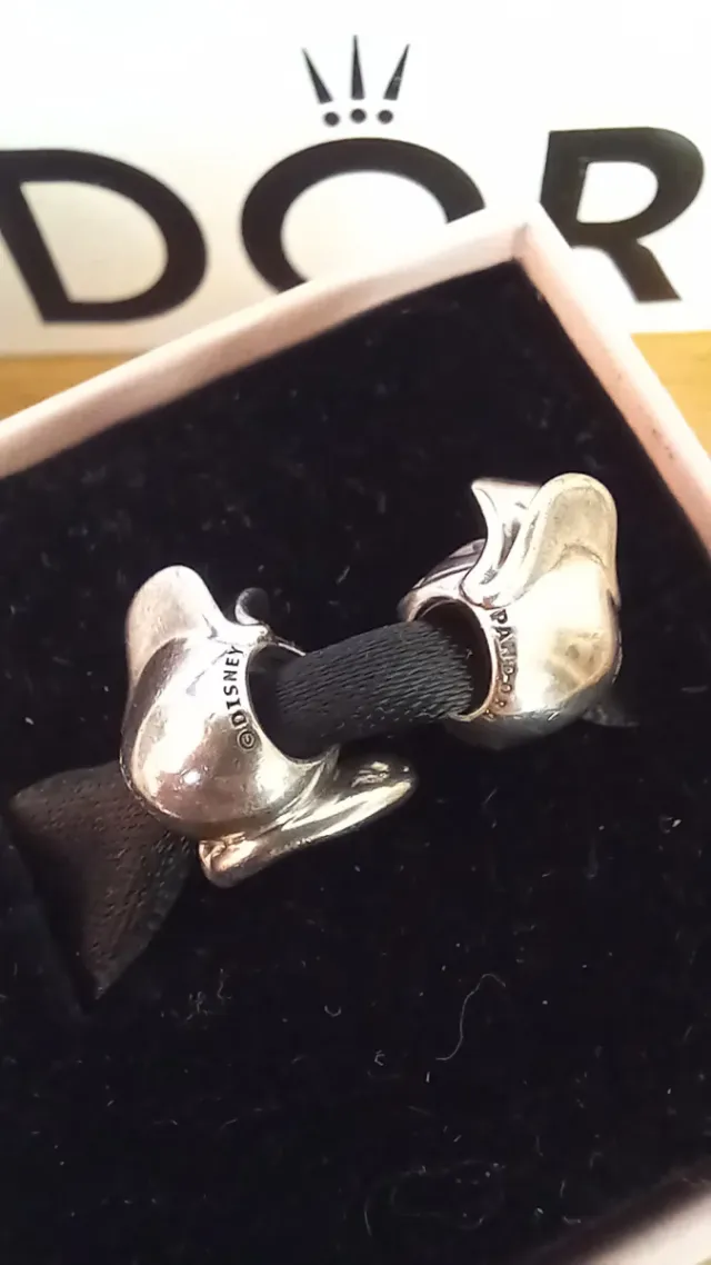 Pareja Charms Donald y Daisy Pandora Plata