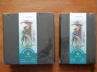 7 Sketchbooks Hahnemühle 100% Algodón Grano Fino