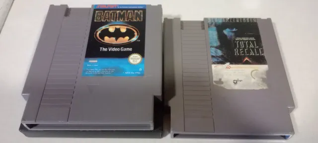 NES Batman e Total Recall