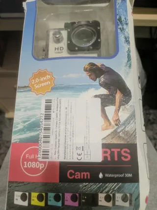 Cámara de Acción Deportiva HD 1080p