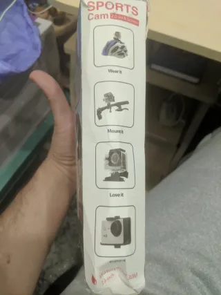 Cámara de Acción Deportiva HD 1080p