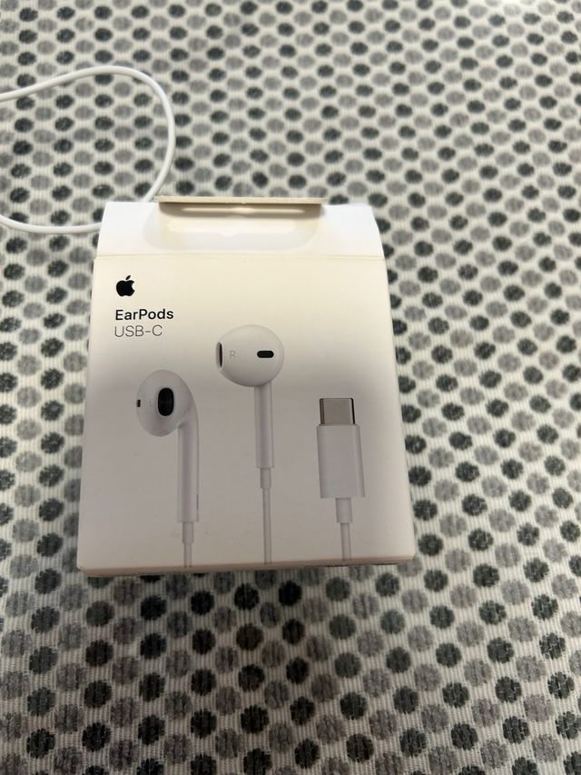 Auriculares Earpods USB-C Blancos
2 unidades
