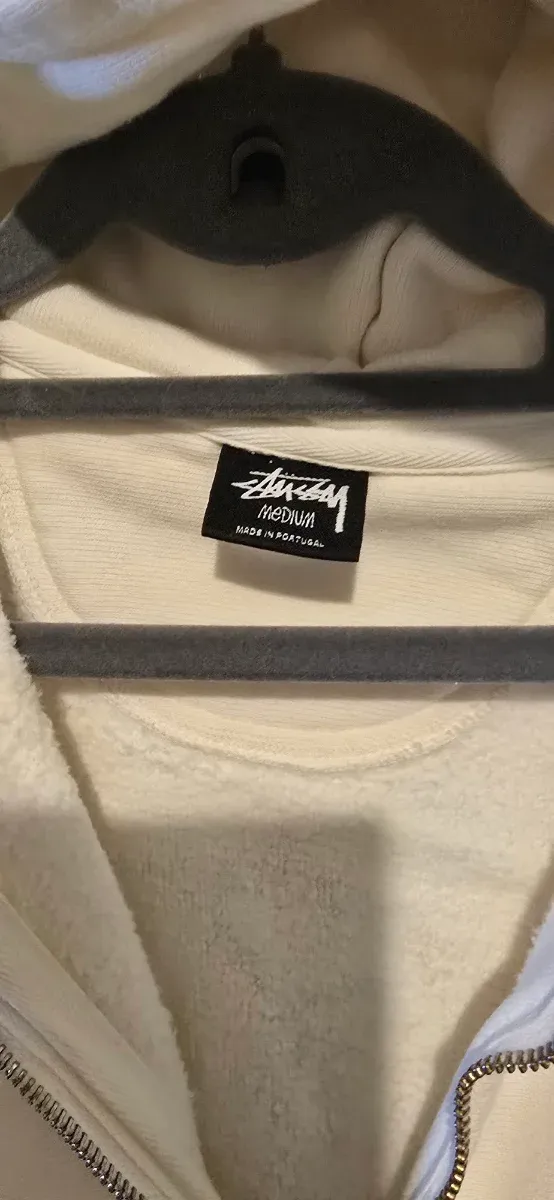 Casaco Stussy Branco Novo