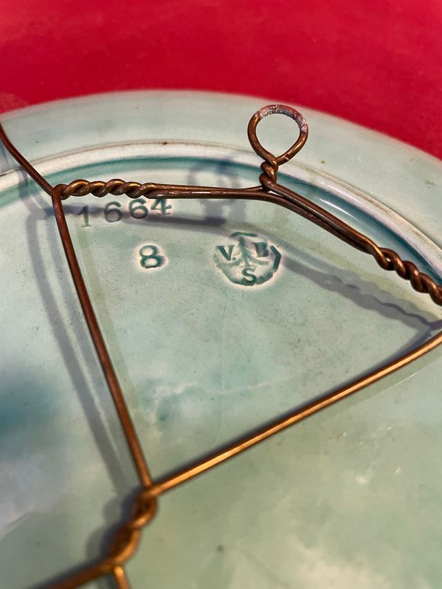 Cerámica Villeroy & Boch numerada