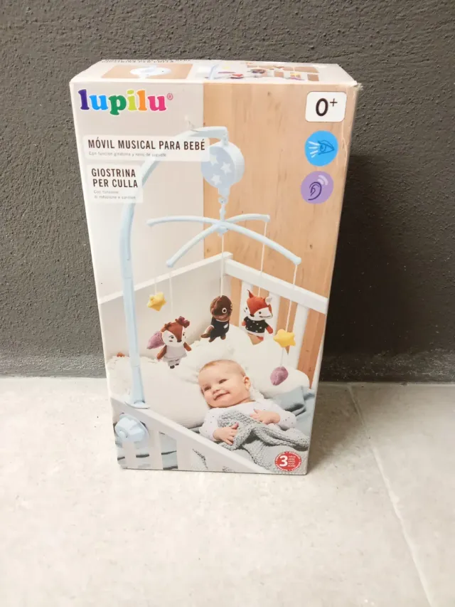 Móvil de cuna para bebé Lupilú
