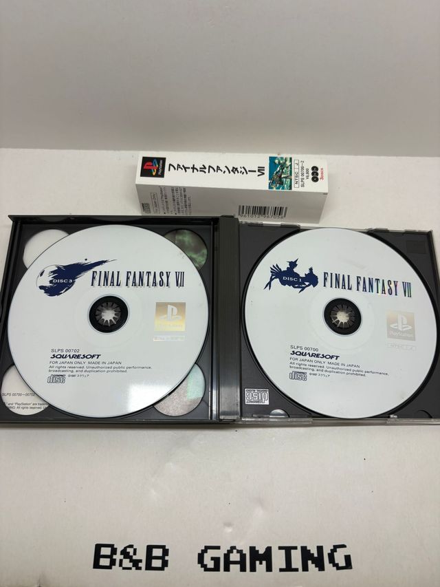 Final Fantasy VII PS1 NTSC JAP