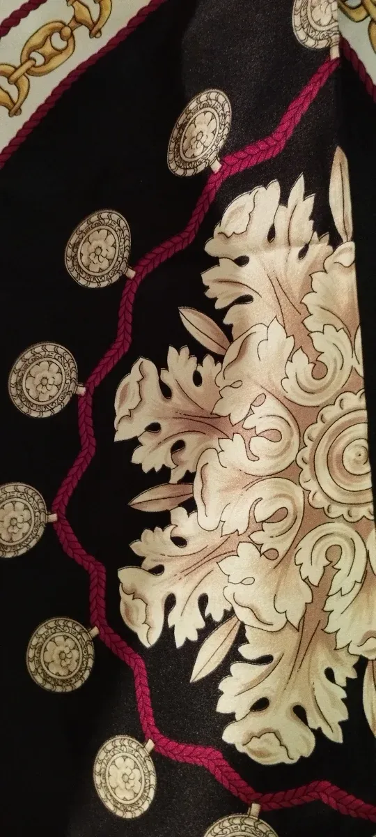 Pañuelo Seda Tie Rack Estampado Clásico