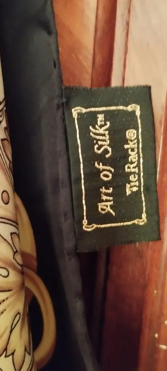 Pañuelo Seda Tie Rack Estampado Clásico