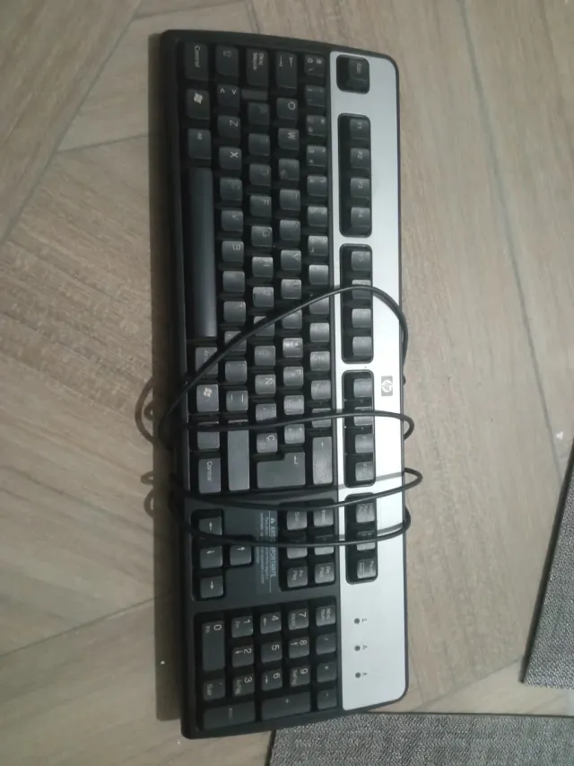 Teclado HP Negro/Plata