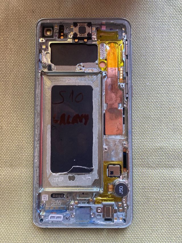 Schermo con telaio originale Samsung Galaxy S10