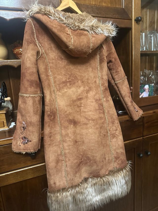 Cappotto lungo Chilli con ricamo