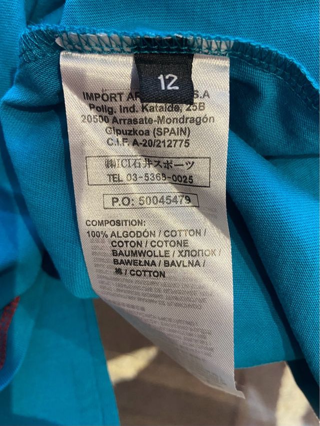 T-shirt per bambini Ternua T12 mai indossata