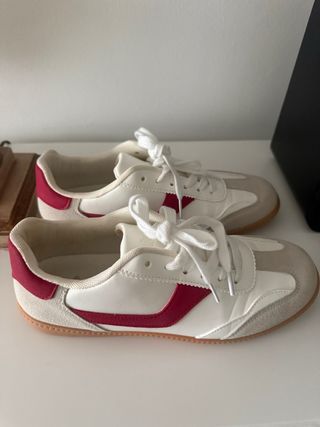 Zapatillas Springfield Blancas y Rojas