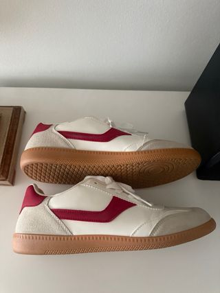 Zapatillas Springfield Blancas y Rojas