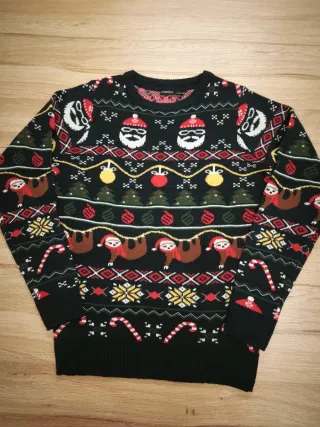 Jersey Navidad Sloth Santa