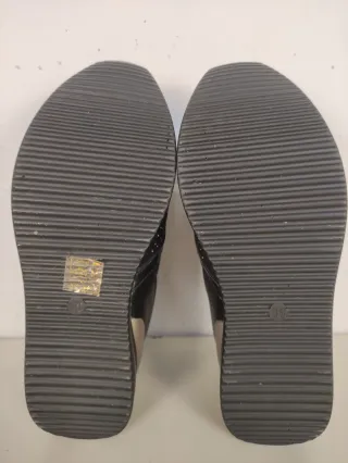 Sneakers con zeppa donna nere