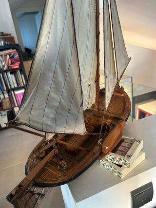 Maqueta Velero Nórdico Madera