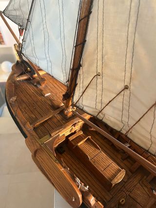 Maqueta Velero Nórdico Madera