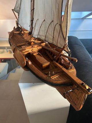 Maqueta Velero Nórdico Madera