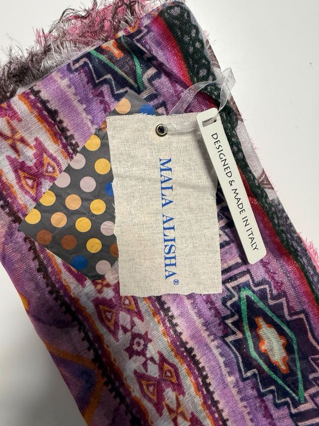 Sciarpa Mala Alisha Bohemian Pink