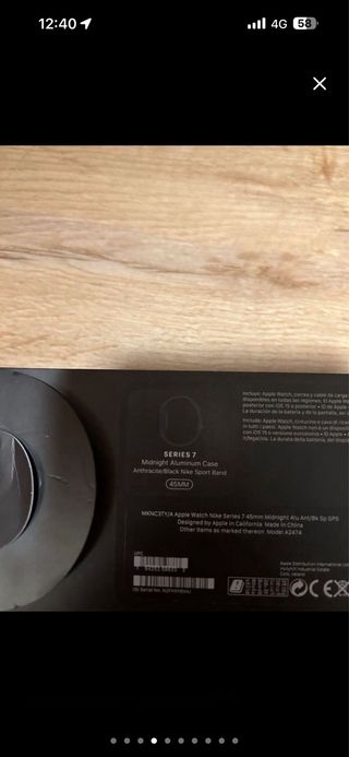 Apple Watch Serie 7 45mm azul