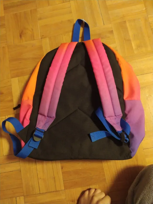 Mochila degradado naranja y rosa