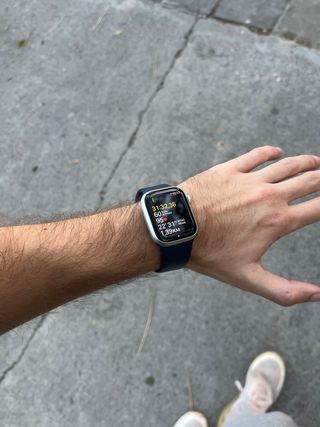 Apple Watch Series 9 41mm Plata, cargador, correas