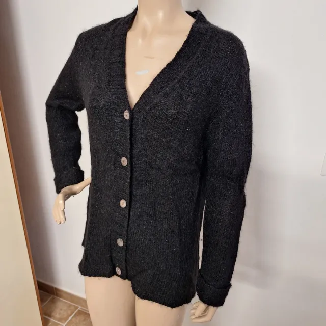 Cardigan donna nero elegante