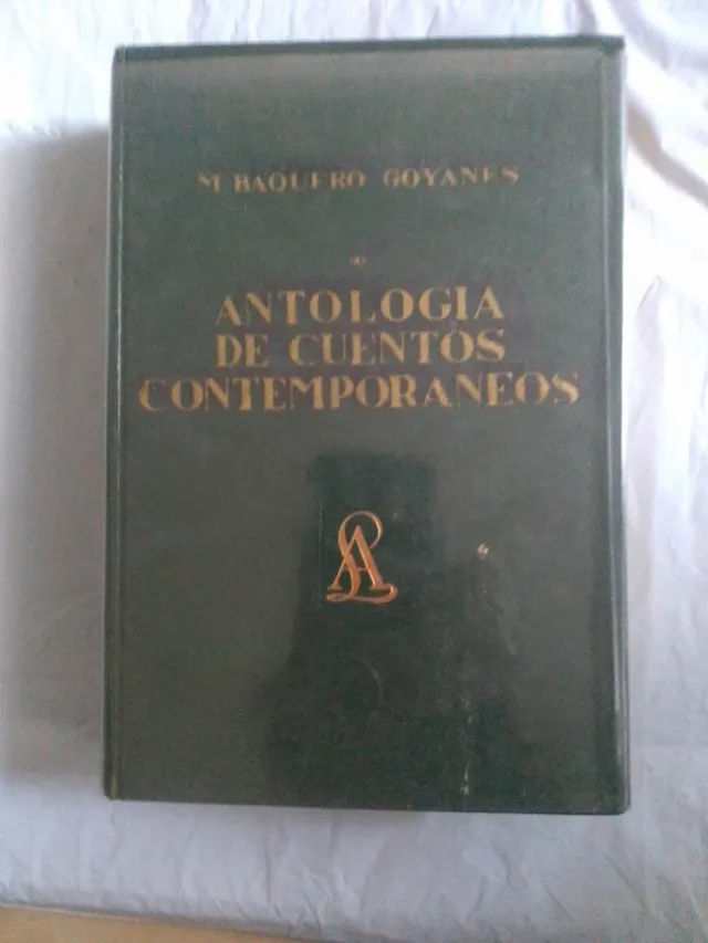 Antología de cuentos contemporáneos.