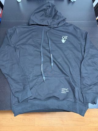 Felpa nera Off-White