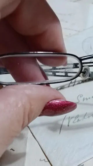 Occhialini vintage neri da collezione