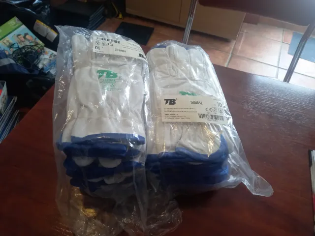 20x Guantes Badana TB Talla 10 Nuevos