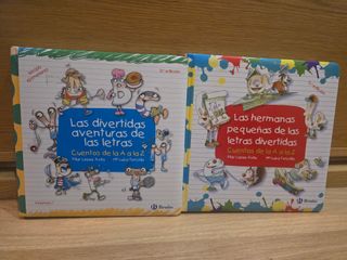 Pack libros Las divertidas aventuras de las letras
