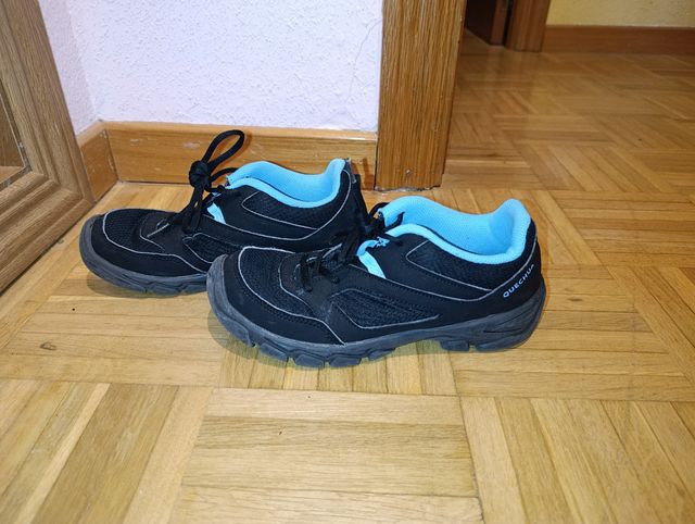 Zapatillas montaña/senderismo niños N37